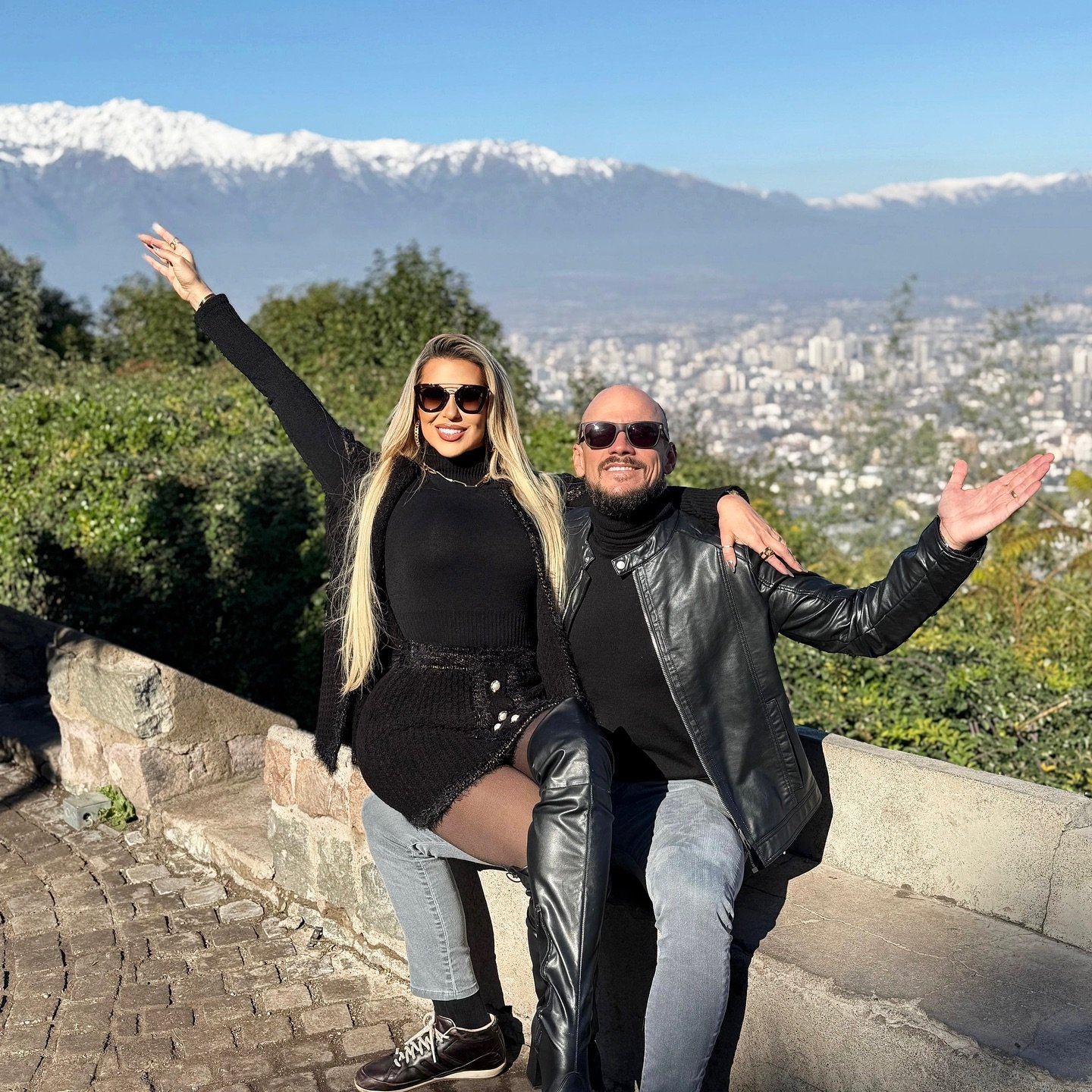 City walking tour em Santiago